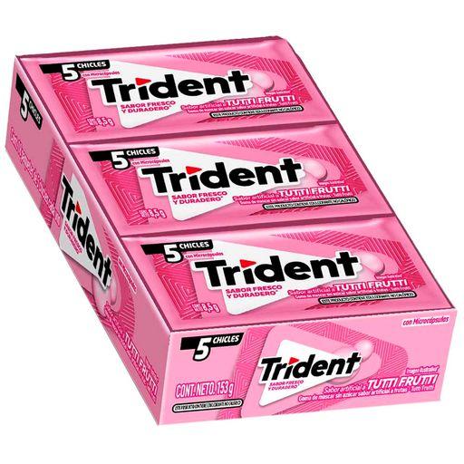 ADAMS TRIDENT TUTTI FRUTT DP  21X8GRS
